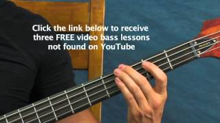 beginner bass guitar lesson you shook me all night long ACDC AC/DC AC DC