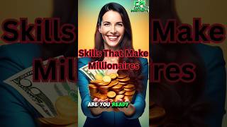 5 Skills that make MILLIONARES!! #short #shorts