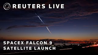 LIVE: SpaceX Falcon 9 launches satellite system