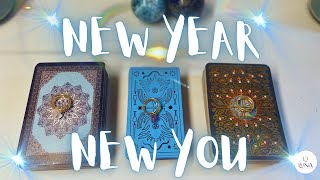 ✨ NEW YEAR ✨ NEW YOU ✨ Who are you becoming in 2025? 🔥⭐️🌸🔮✨ ...#tarot #2025 #newyear