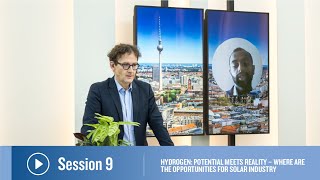 RTEU23 | Session 9 | Hydrogen: Potential meets reality – opportunities for solar industry