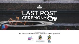 Last Post Ceremony: Private John Leadbetter Thomson - 12 November