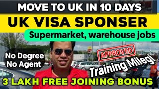 Jobs in UK with visa sponsorship | How to apply Jobs in UK | UK Vacancy | Jobs in UK Sponsorship