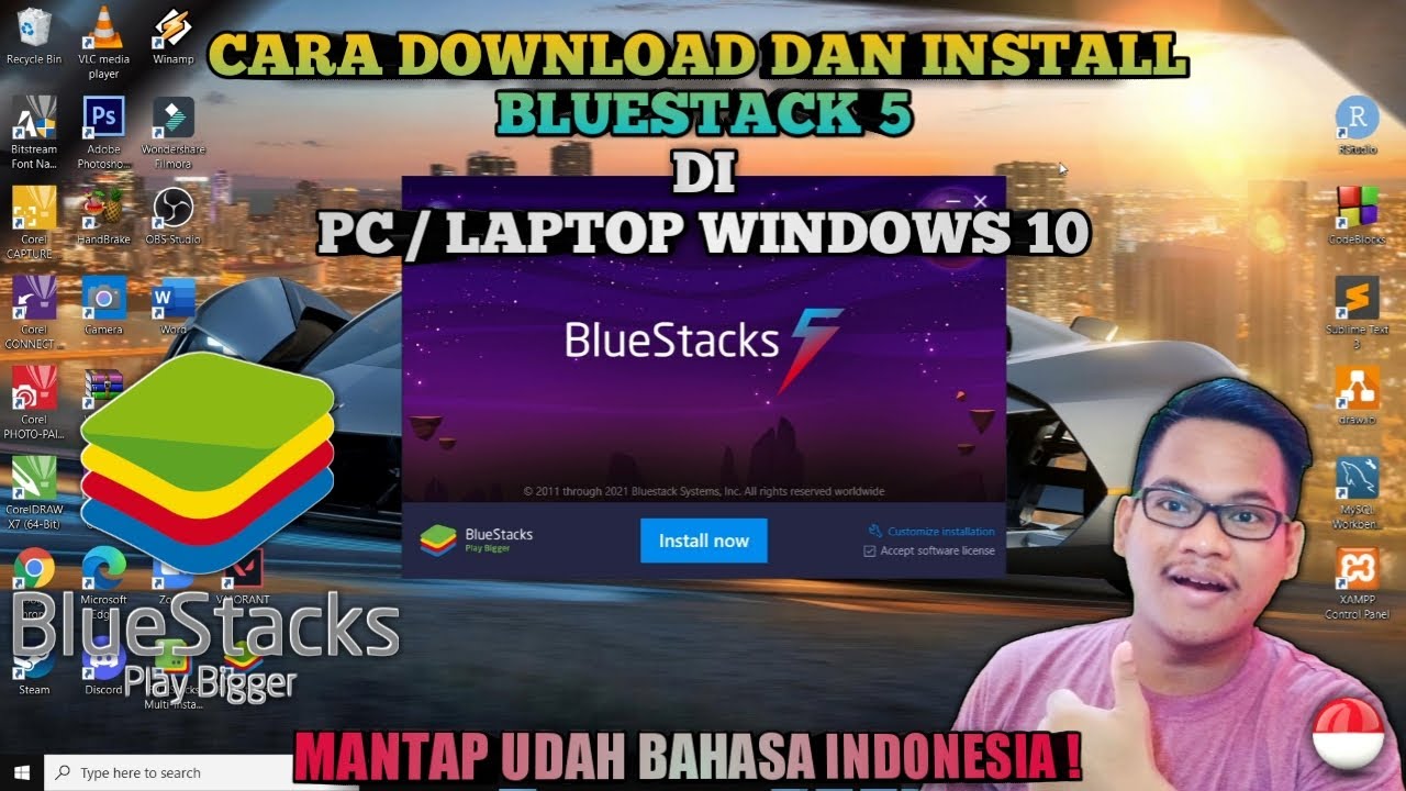 Cara Download Dan Install Bluestacks 5 Di Windows 10 Terbaru - YouTube