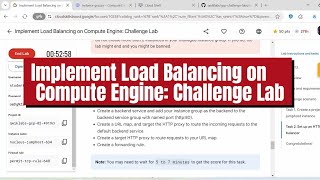 Implement Load Balancing on Compute Engine: Challenge Lab | GCP lab with explanation