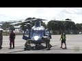 rnzaf a109 helicopter visit to wellington airport life flight open day