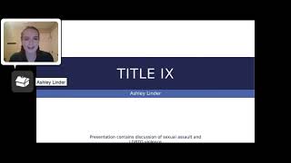 Ashley Linder - Title IX