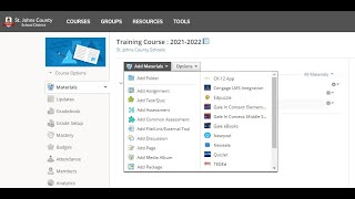 How to Add Materials in Schoology