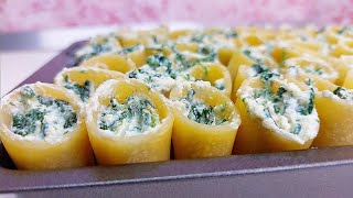 Stuffed Paccheri With Ricotta And Spinach   A Delicious Pasta Recipe