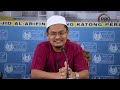 16-04-2023 Ustaz Rizal Azizan : Kitab Pada Membicarakan Maqasid Puasa