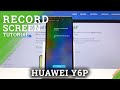 How to Record Screen in Huawei Y6P - Save Screen Actions