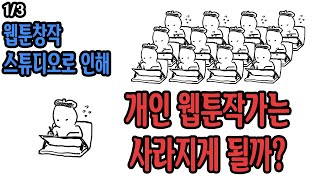 웹툰창작 스튜디오와 개인작가의 미래ㅣChapter.1 분석