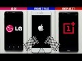 LG G6 vs. iPhone 7 Plus vs. OnePlus 3T Speed Test