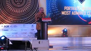 TP Rachmat - Keynote Speech at Indonesia Most Admired CEO 2017