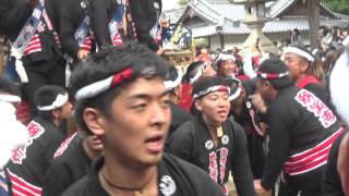 2015.10.11阪南市やぐら祭り自然田三町宮上り