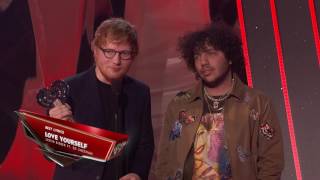 Ed Sheeran Acceptance Speech | iHeartRadio Music Awards 2017