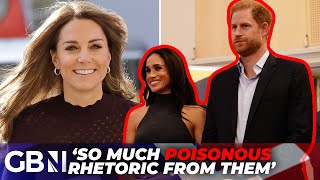 'POISONOUS' Sussexes branded 'DISGUSTING' as William and Kate 'pull up drawbridge' to Prince Harry