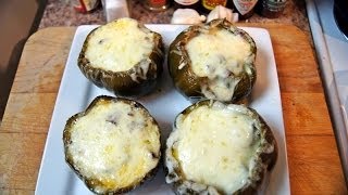 Philly Cheesesteak Stuffed Bell Peppers Recipe