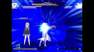 【SennouRoom's Mugen】Tsumugi \u0026 Mio Tag Battle