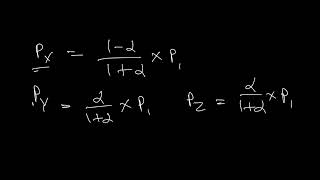 The values of Kp1 and Kp2 for the reactions, X=Y+Z...1, A=2B...(ii) are in the ratio 9:1. If degree