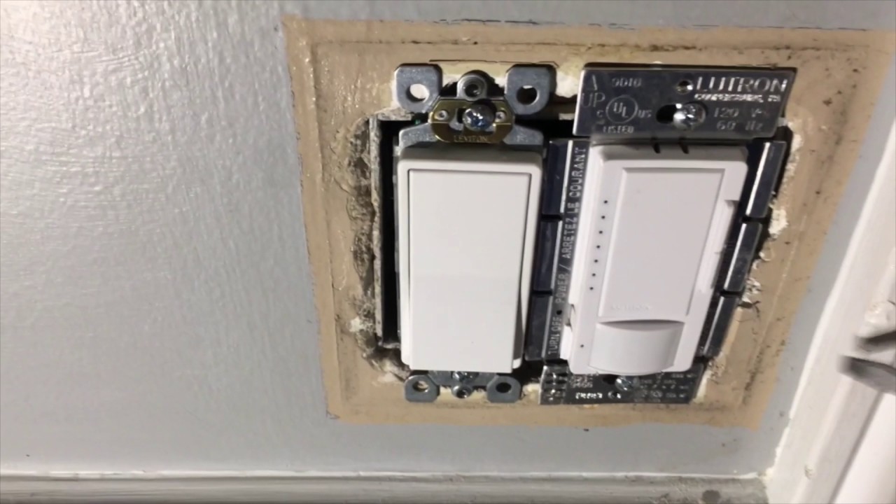 How To Install And Program - Lutron Dimmer Motion Light Switch Maestro ...