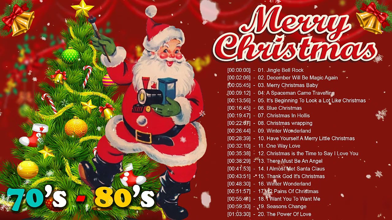 Christmas Songs 80s And 70s 🎄 Old Classic Christmas Songs 🎅 Classic ...