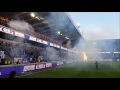 Andonline PO1 Anderlecht - Charleroi Atmosphere Fireworks