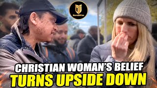 Christian Woman Faces Crisis Of Belief | Mansur | Speakers Corner