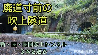 【Deepスポット】旧吹上隧道、旧旧吹上隧道。（東京都 青梅市）