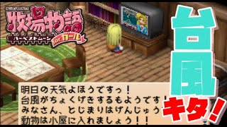 【レトロゲー女性実況】懐かしの元祖牧場物語を初見で楽しむ！２年目 夏 １７～１９日目【牧場物語 ハーベストムーン for ガール】