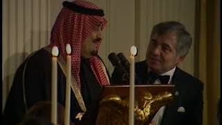 President Reagan and Saudi Arabian King Fahd's Toasts on February 11, 1985