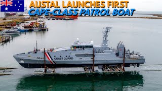 Austal Australia Launches First Cape-Class Patrol Boat For Trinidad And Tobago Coast Guard