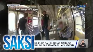 Pagsita ng mga pulis sa lalaking armado ng kutsilyo, nauwi sa pamamaril; 4 sugatan | Saksi