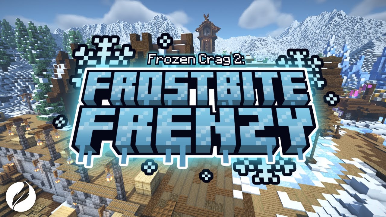 Minecraft Frostbite Frenzy Freeze Tag Map Youtube