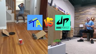 That's Amazing V.S Dude Perfect | Trick Shots 2 l Dude Masters