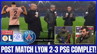 🚨LYON 2-3 PSG : KVARA CRACK DU MATCH ! HAKIMI DÉCISIF ! ANALYSE DE LUIS ENRIQUE !