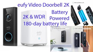 eufy Video Doorbell 2K Battery-Powered FULL REVIEW