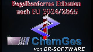 Automatische Anpassung von Etiketten an die EU-Verordnung 2024/2865