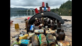 Just a really boring trash dive at Cultus Lake, BC. @AquaticMonkey