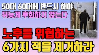 노후를 위협하는 6가지 적을 제거하라 연금밖에 없다던 김부장은 어떻게 노후 걱정이 없어졌을까노후파산 대비할 수 있는 가장 확실한 노후준비책읽어주는여자오디오북