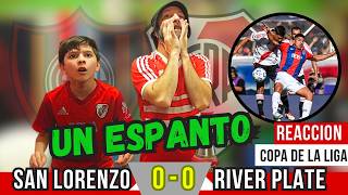 SAN LORENZO 0 vs RIVER PLATE 0 - Reacciones de Hinchas de River - Torneo Apertura 2025