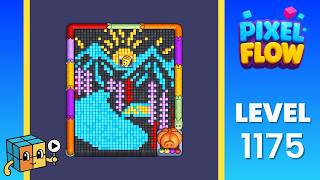Pixel Flow Level 1175 (Hard) Walkthrough Solution