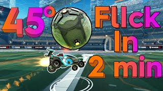 The 45° Flick Explained In Under 2 Minutes | Rocket League Tutorial