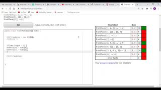 CodingBat - array1 - frontPiece