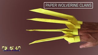 Easy Origami Claws - Wolverine DIY