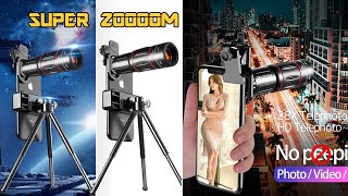 Tongdaytech 28X HD Mobile Phone Camera Lens Telescope SUPER ZOOOOM | Review