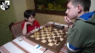 CFN Light ¼ final first championship 1 game E. Pintaev (1523) 0.5:0.5 I. Gapon (1518)