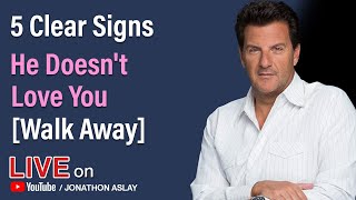 5 Clear Signs He Doesn't Love You [Walk Away]