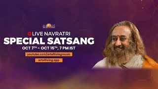 Day 8 | Navratri 2021 Special Satsang & Tripura Rahasya from The Art of Living International Center