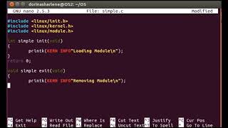OPERATING SYSTEM KT24403 -LAB 2 LINUX KERNEL MODULES